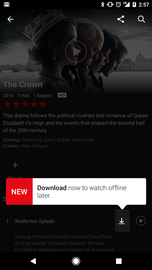 Netflix: Funkcja pobierania jest już dostępna