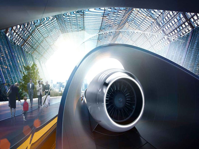 Z Czech na Słowację za pomocą Hyperloop?