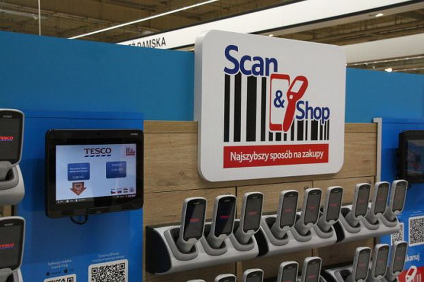 Kasy samoobsługowe Scan&Shop w Tesco – test przedświąteczny