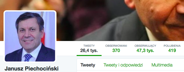 Wszystkie tweety Janusza Piechocińskiego w jednym miejscu:)
