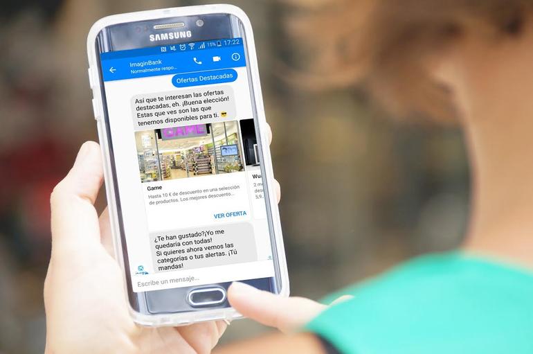 Chatbot hiszpańskiego imaginBanku