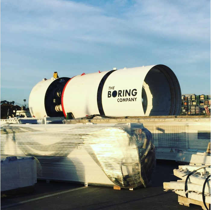 Boring Company - takim sprzętem Musk chce kopać podziemne tunele.