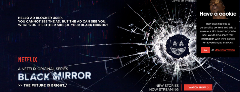 Adblock Netflix.