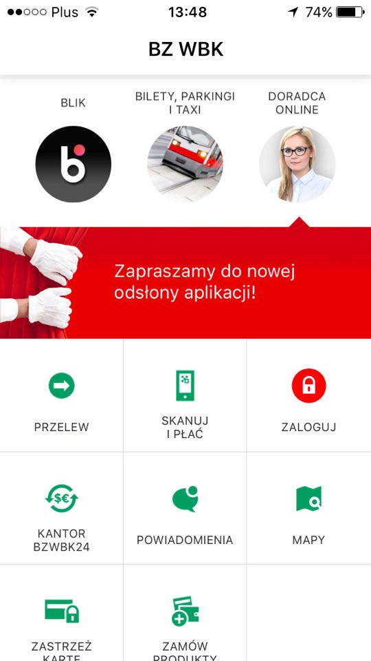BZ WBK nowa aplikacja.