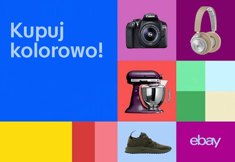 Wystartowała najnowsza kampania eBay w Polsce „Kupuj kolorowo”