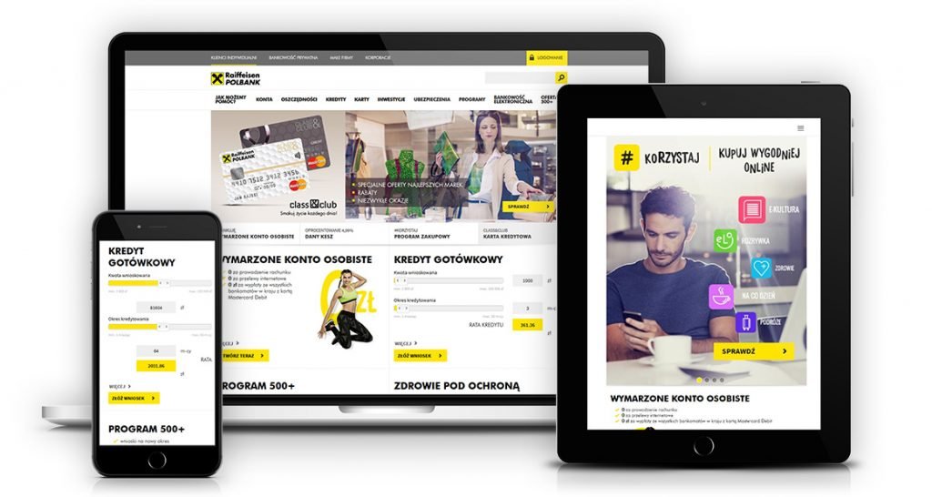 Nowa strona internetowa w Raiffeisen Polbanku
