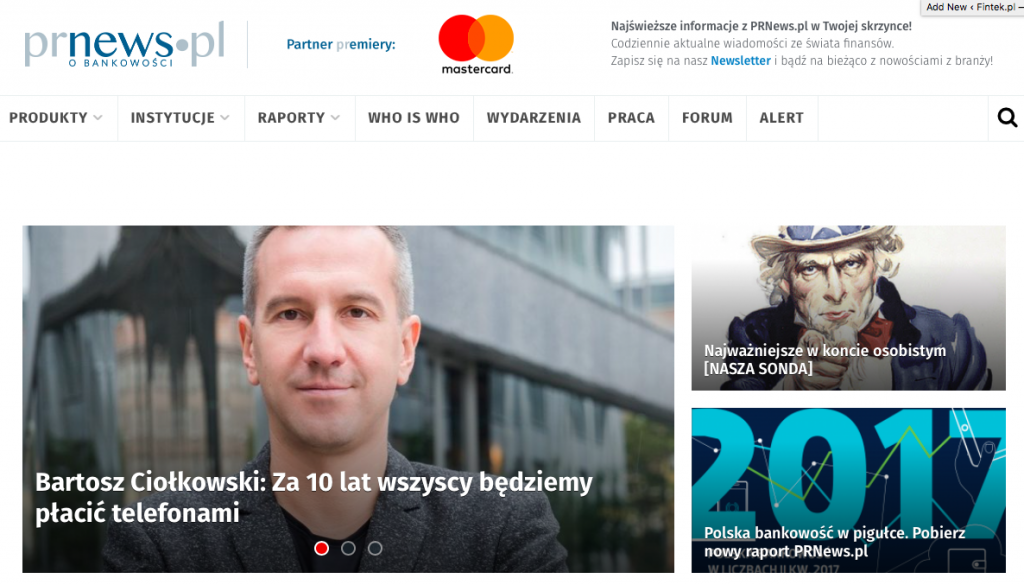 Jeden z najstarszych serwisów o tematyce bankowej zmienia się na lepsze