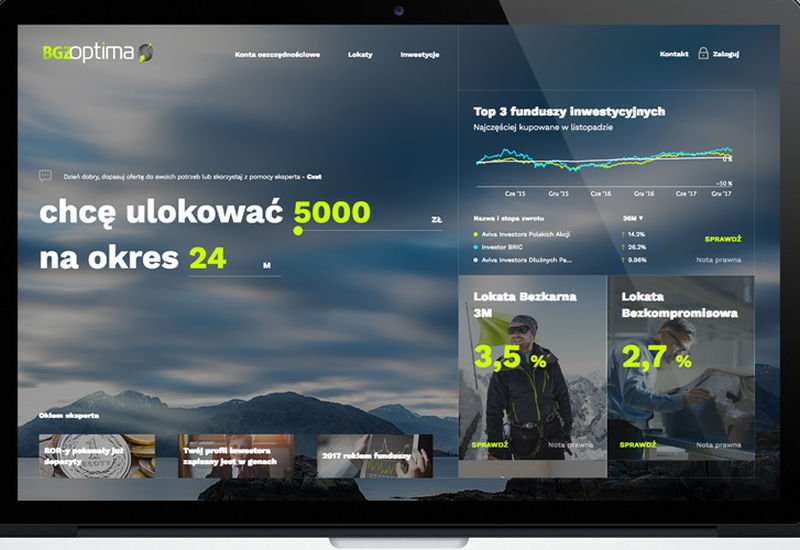 BGŻOptima rusza z nową stroną internetową