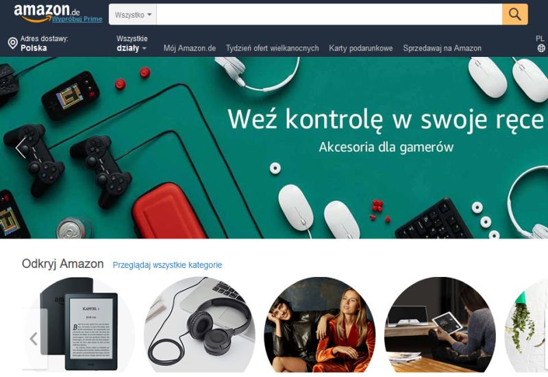 Polscy klienci serwisu Amazon.de zbiorą punkty Payback