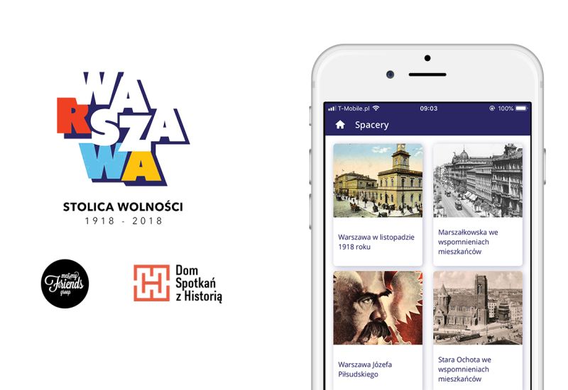 Przespaceruj się po Warszawie z 1918 roku