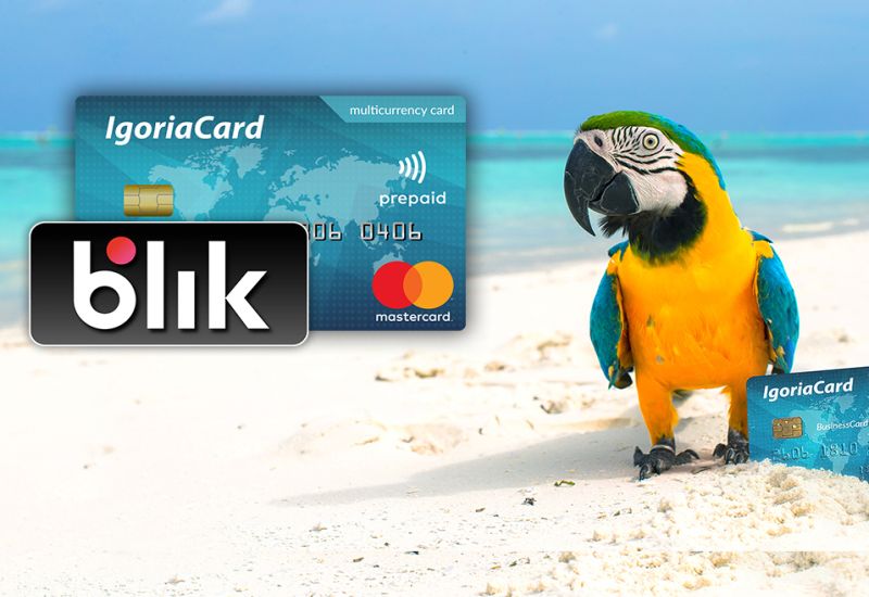 Nowa oferta IgoriaCard. Doładowanie BLIKIEM i pierwsza karta gratis
