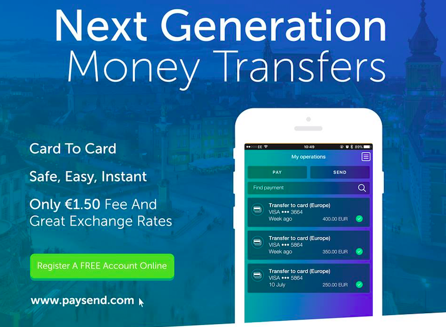 Globalne konto Paysend konkurentem dla Revoluta