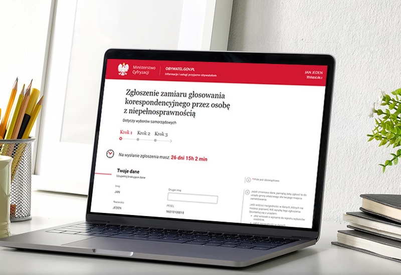 Ministerstwo Cyfryzacji przedstawia nowe usługi wyborcze online