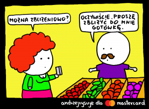 Andrzejrysuje dla Mastercard_Zbliżeniowo