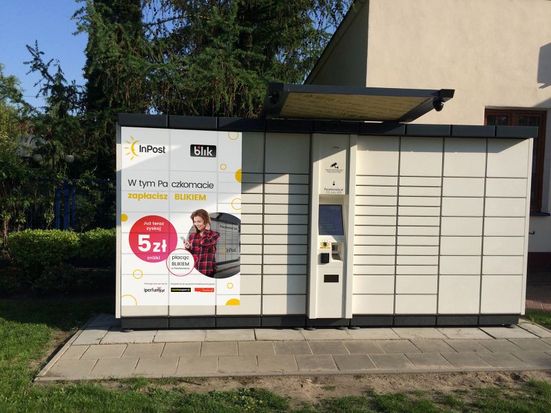 BLIKIEM zapłacisz u kurierów InPostu
