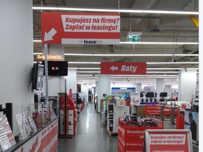 Samoobsługowe kasy w Media Markt. Tylko dla płacących leasingiem