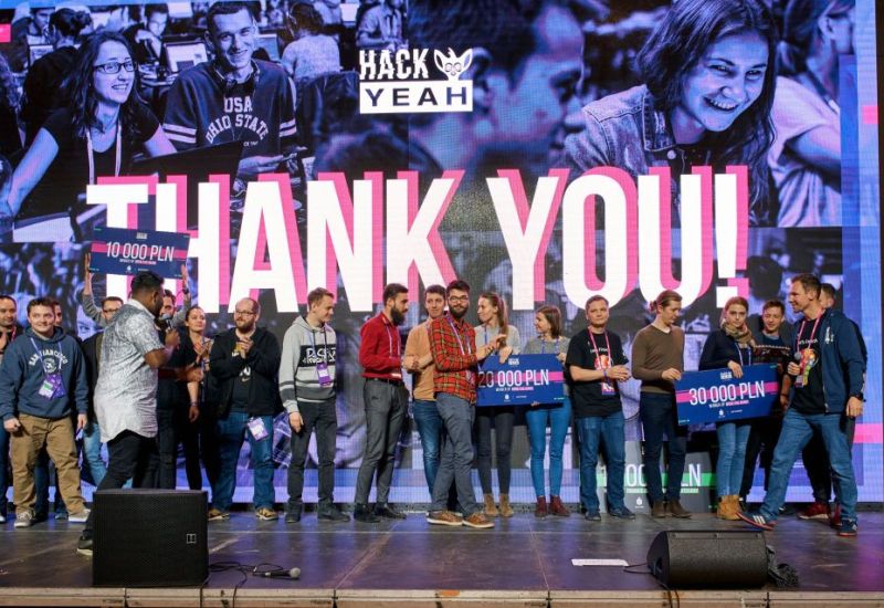Cztery fintechy wyróżnione przez PKO Bank Polski na HackYeah