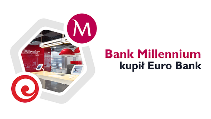 Oficjalnie: Bank Millennium przejął Euro Bank