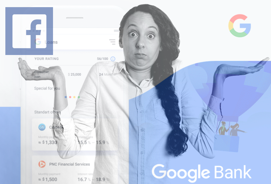 Facebook Bank vs Google Bank. Co byś wybrał?