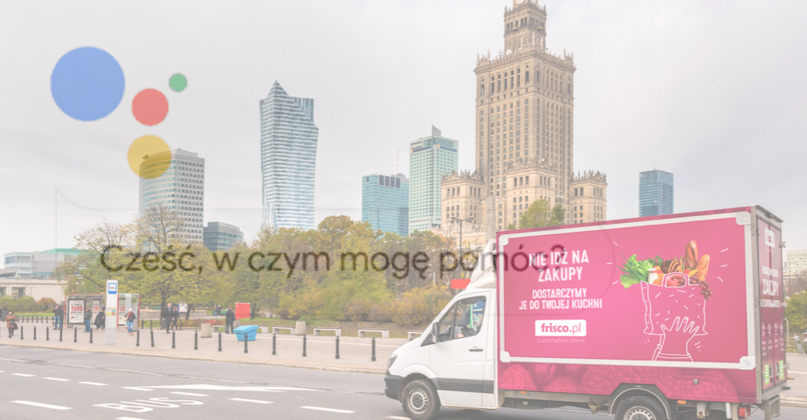 Asystent Google pomoże zrobić zakupy w Frisco.pl