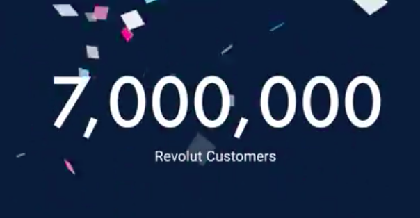 Revolut ma już 7 mln klientów