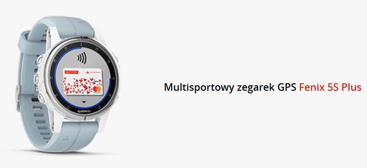 Tańsze smartwatche dla klientów Pocztowego. Bank zachęca do korzystania z Garmin Pay