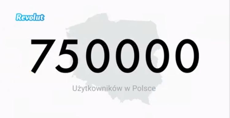 Revolut ma już 750 tys. użytkowników w Polsce