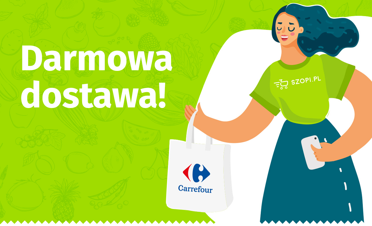 Carrefour i Szopi.pl łączą siły. Darmowa dostawa dla osób starszych