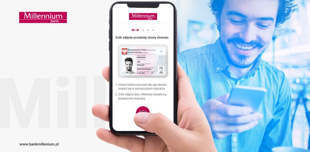 W Banku Millennium otworzysz konta za pomocą selfie