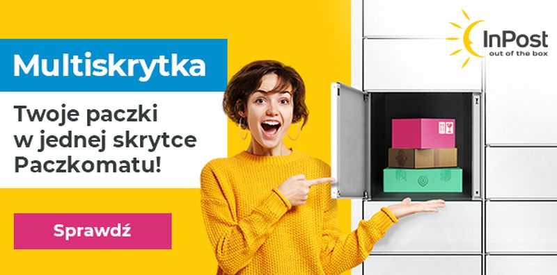 Nowa usługa InPostu. Bezpłatny odbiór wielu paczek z jednej skrytki Paczkomatu