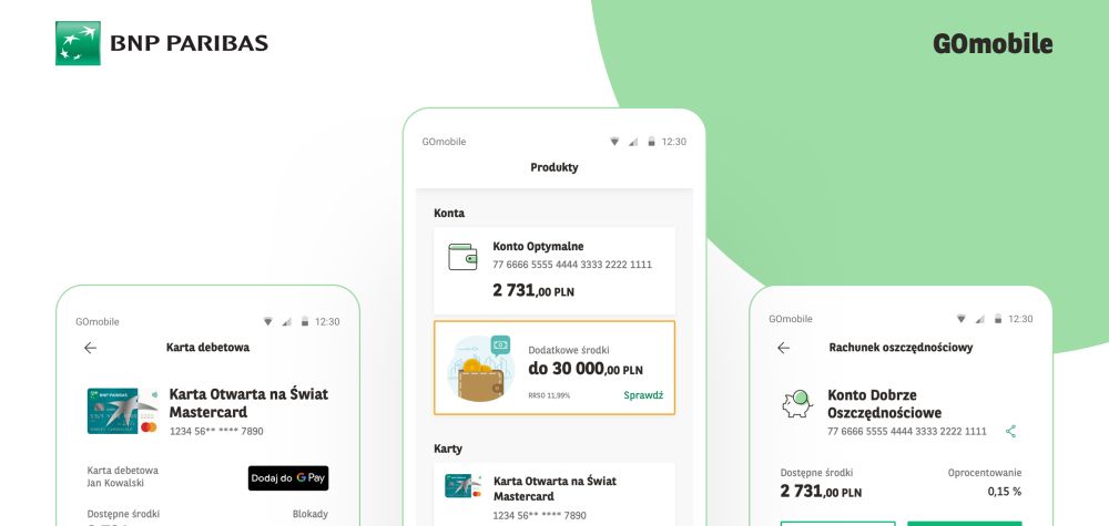 Nowy interfejs i łatwiejsze korzystanie z Google Pay. BNP Paribas aktualizuje aplikację