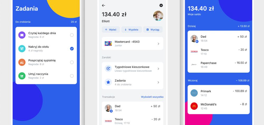Revolut Junior dostępny dla wszystkich – także w bezpłatnym planie Standard