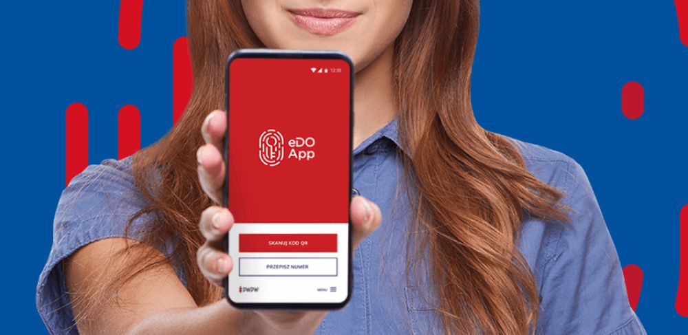 Za pomocą aplikacji eDO App potwierdzisz tożsamość w banku