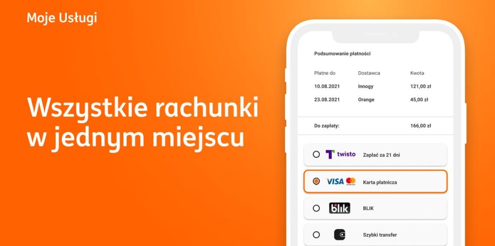 Nowe funkcje na platformie Moje Usługi od ING. Można już zmienić dostawcę telewizji i internetu
