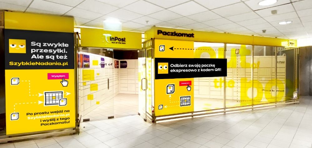 Paczkomaty InPostu pojawią się w biurowcach, blokach i galeriach handlowych