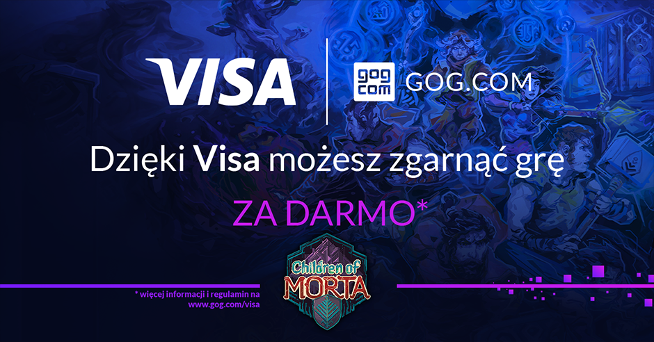 Visa nawiązała współpracę z GOG.COM