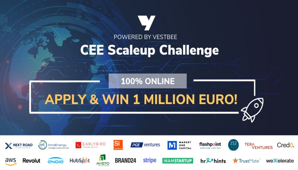 Zgłoś swoją firmę do CEE Scaleup Challenge i zyskaj 1 mln euro