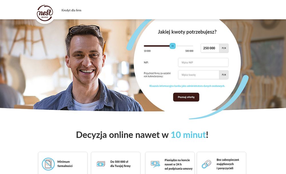 Nest Bank rozpoczyna cyfryzację kredytów firmowych