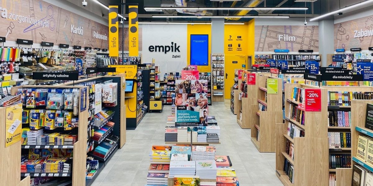 Empik otwiera nowe salony z pomocą sztucznej inteligencji. Zapowiada rozwój usługi Premium Pay&Go