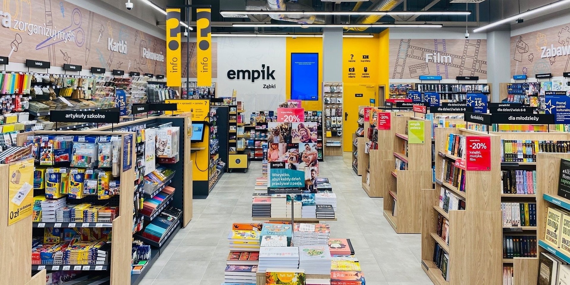 Empik otwiera nowe salony z pomoca sztucznej inteligencji. Zapowiada rozwoj uslugi Premium Pay&Go