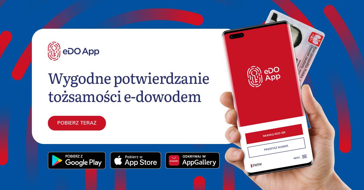 Aplikacja eDO App juz dostepna w Huawei AppGallery