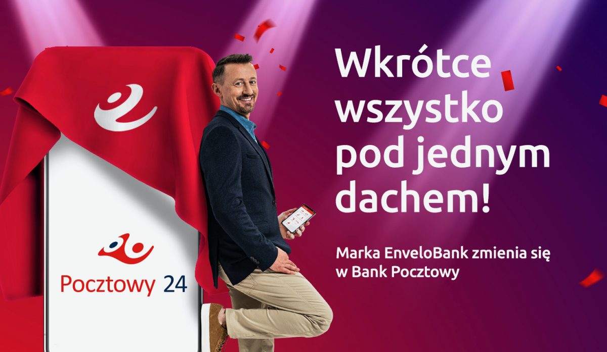Fuzja Pocztowego i EnveloBanku. Już wkrótce wszystkie rozwiązania pod jednym dachem