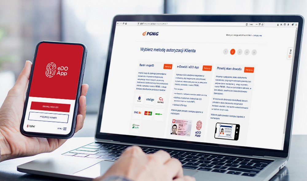 Za pomocą aplikacji eDO App można już podpisać zdalnie umowę z PGNiG