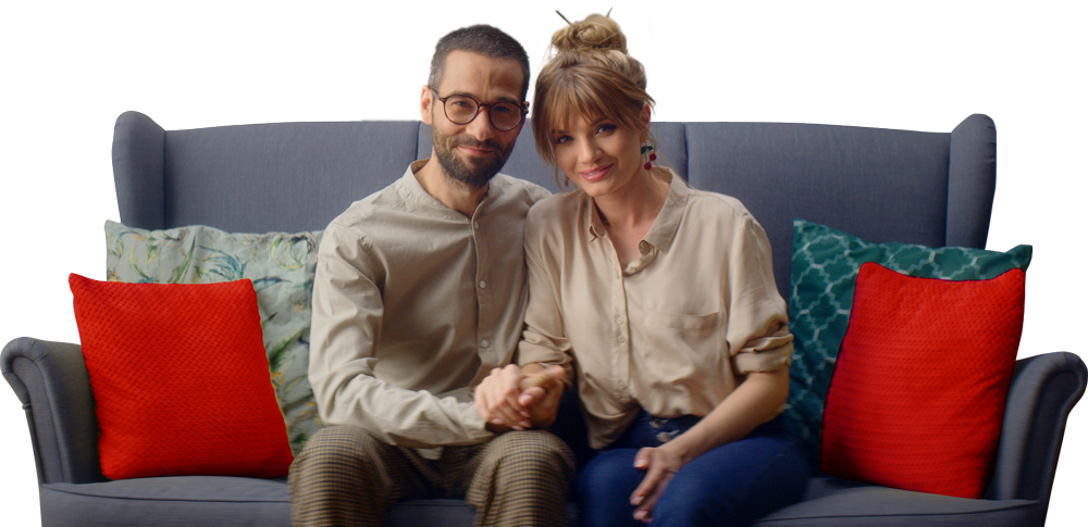 Ola i Tomek, bohaterowie reklamy P24NOW