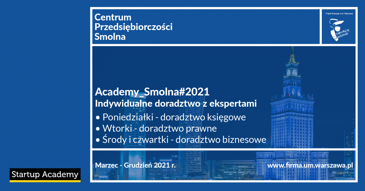 Wystartował program doradczy Academy_Smolna#2021