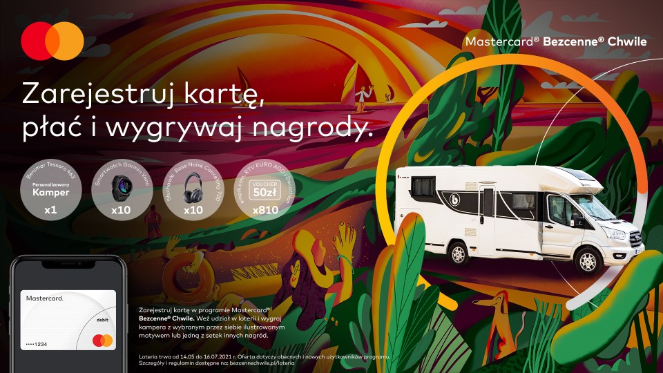 Loteria dla użytkowników Mastercard Bezcenne Chwile