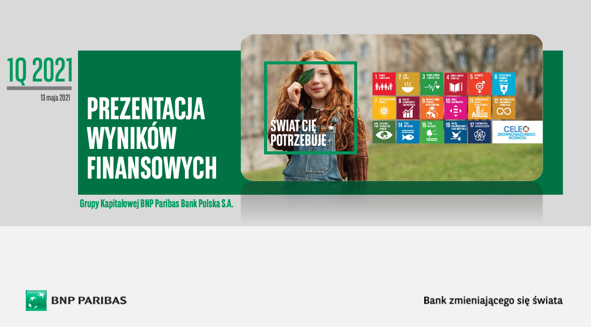 BNP Paribas wypracował 164 mln zł zysku netto w I kw. 2021 roku