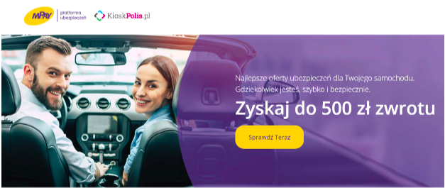 W aplikacji mPay kupisz ubezpieczenia komunikacyjne