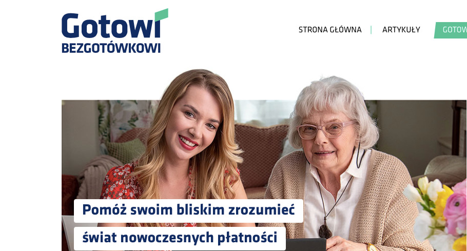 Fundacja Polska Bezgotówkowa uruchomiła portal edukacyjny GotowiBezgotowkowi.pl
