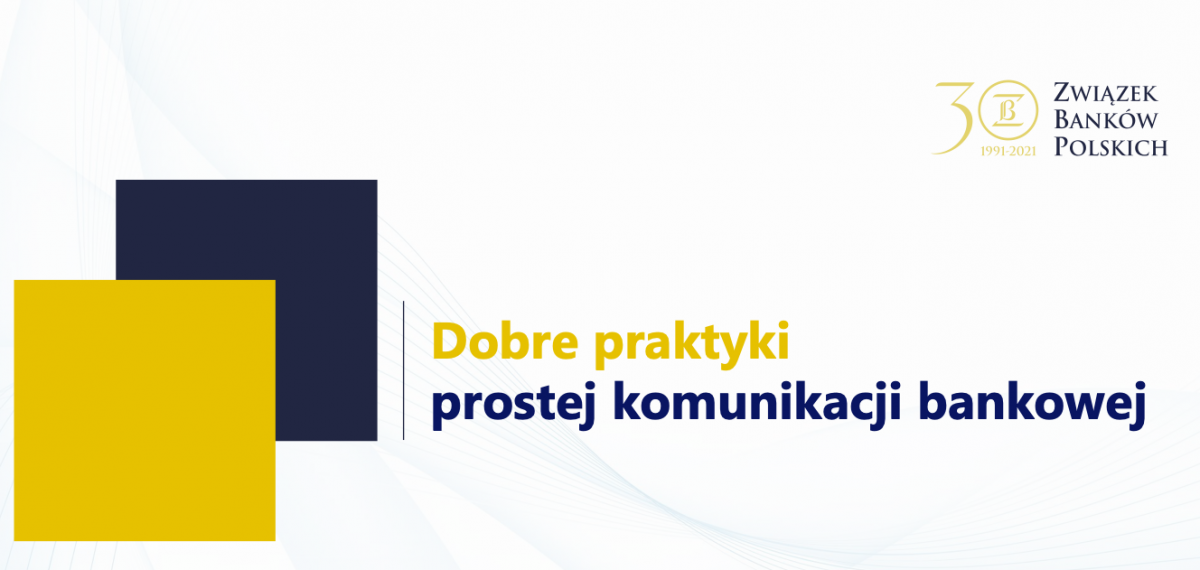 20 banków podpisało deklarację w sprawie standardu prostego języka